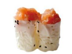 73 GUNKAN SOY SPICY SALMON 🌶️