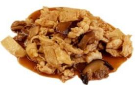 185 POLLO CON FUNGHI E BAMBU'