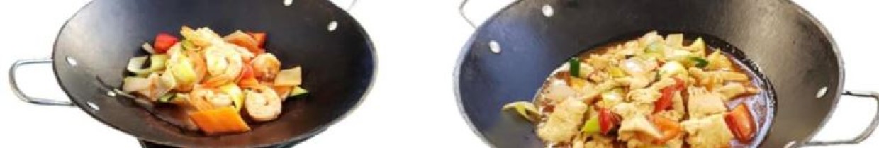 SCODELLA DI FUOCO CON GAMBERI