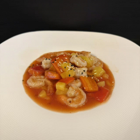 192 GAMBERI IN SALSA AGRODOLCE