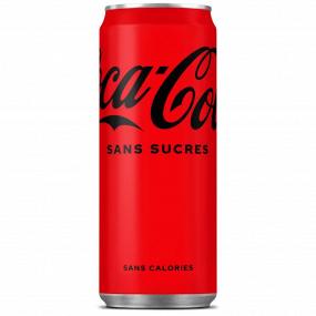 COCA COLA SANS SUCRE 33CL