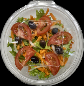 SALADE MIXTE (salade verte, carotte, tomate, oignon, olives)