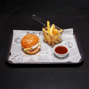 100G MINI CHEESE BURGER