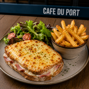 Tartine façon croque monsieur