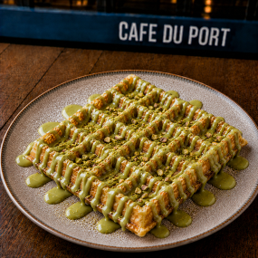 Gaufre Maison Pistache