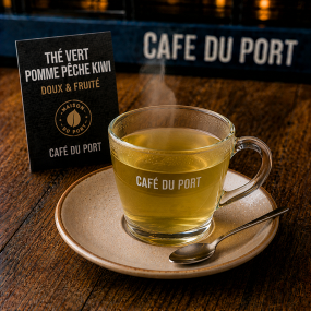 Thé vert pomme pêche kiwi 