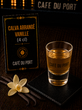 Calva arrangé vanille (4cl) Normand