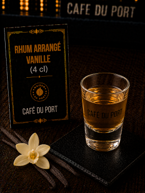 Rhum arrangé vanille (4cl) Normand