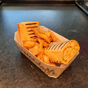 Wrap poulet tandoori