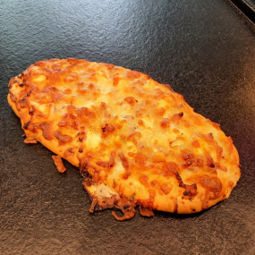 Fougasse lardons, chèvre