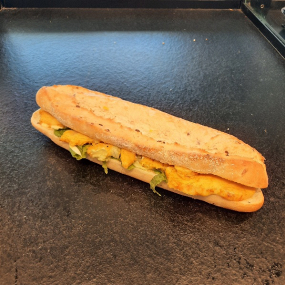 Sandwich poulet curry