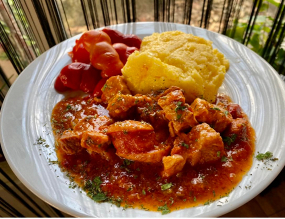 Tochitura cu mămăliguță 300gr