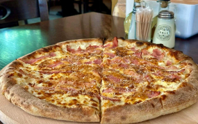 PIZZA CARBONARA 32 CM