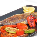 Dorada la grătar cu sos de lămâie