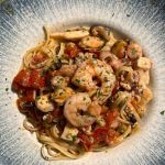 Linguini cu fructe de mare