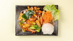 Rau Xào Đậu Phụ