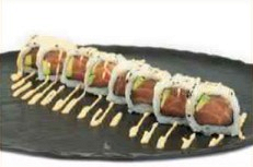 133. SPICY SALMON ROLL🌶️