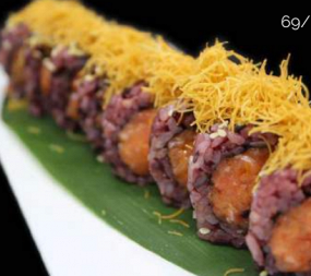 69/ Black spicy salmon ( 10€ )in Promo 💯🍣