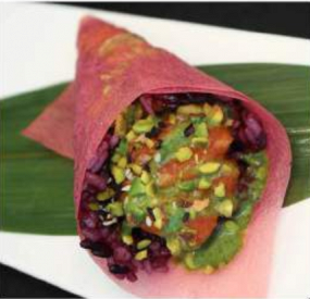 121/ Sesamo black spicy salmon