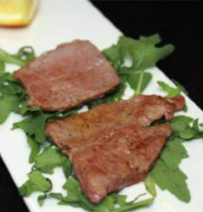 294/ Tagliata di manzo  e rucola