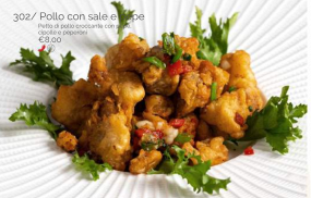 302/ Pollo con sale e pepe