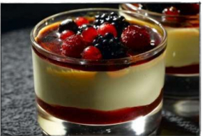 D8/ Coppa creme brulée e frutti di bosco