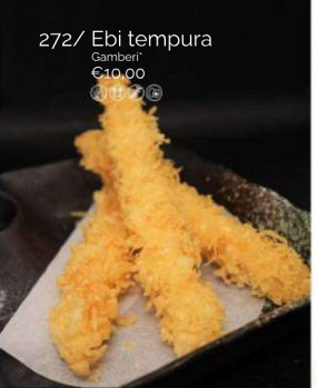272/ Ebi tempura