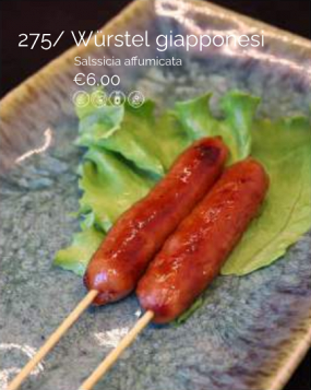275/ Würstel giapponesi