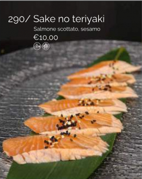 290/ Sake no teriyaki