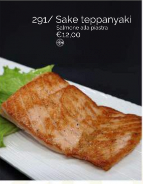 291/ Sake teppanyaki