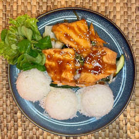 8. Losos teriyaki