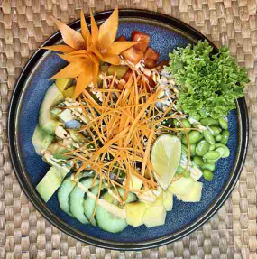 4. Poke vegetarian