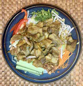 7. Bún Thịt Nướng 