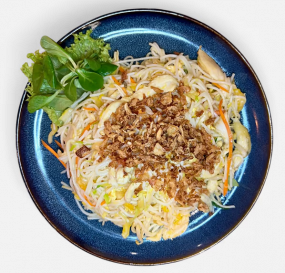 7. Ryžové rezance s kuracím mäsom