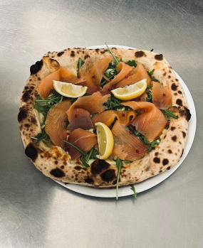 Pizza la salmone