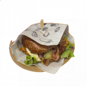 Cheeseburger sa špekom