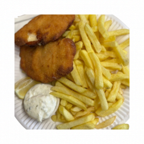 Pureći zagrebački + pomfri+ umak po izboru