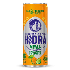 Hydra Vita ananas i limeta 0,33 limenka 