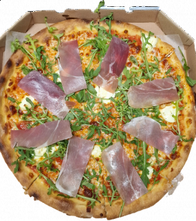 25. Pizza Prosciutto crudo (1,7)