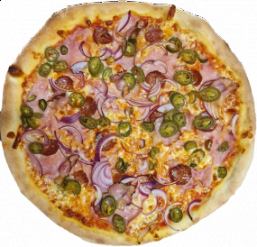 35. Pizza Gazdovská s jalapeňo 🌶 (1,7)