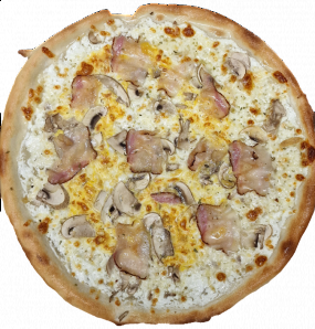 16. Pizza Carbonara (1,7)