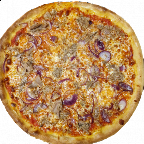 6. Pizza Al tonno 🐟 (1,4,7)