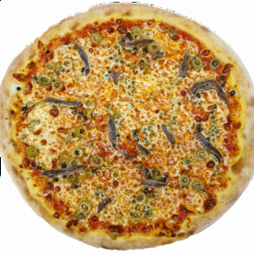 5. Pizza Napoli 🐟 (1,7)