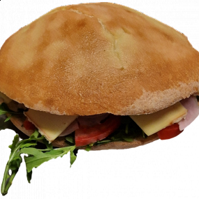 Sendvič s údeným syrom (1,7)