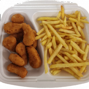 Kuracie nugetky s hranolkami 🐔🍟 (1,3)