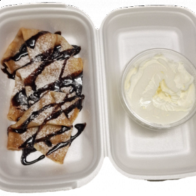 Palacinky s džemom a šľahačkou (3,7)