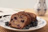 Bananenbrot Blaubeere