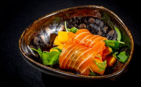 815.Salmone mango - 2 pezzi