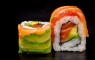 105.Rainbow roll - 8 pezzi