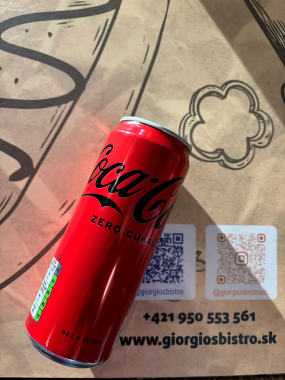 COCA COLA ZERO  330ml
